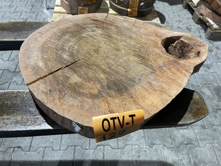 Rosewood schijf, Dikte 70mm, Ø 500mm